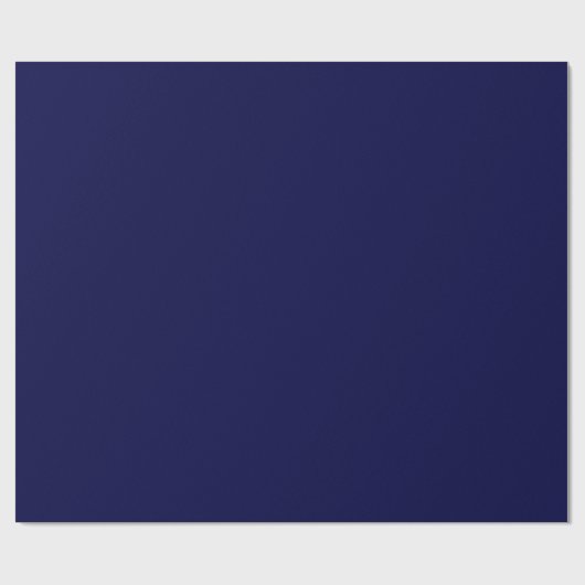 marineblauw cadeaupapier (Vlak)