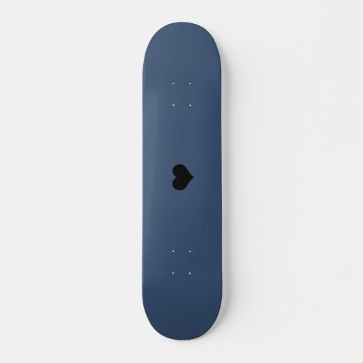 Marineblauw | Creëer Je Eigen Aangepaste Skateboar Persoonlijk Skateboard (Voorkant)