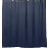 Marineblauw Douchegordijn (Voorkant)