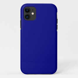 Marineblauw effen kleur | Klassiek | Elegant Case-Mate iPhone Case