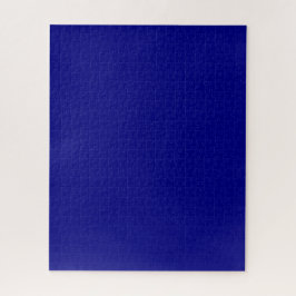 Marineblauw effen kleur | Klassiek | Elegant Legpuzzel