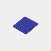 Marineblauw effen kleur | Klassiek | Elegant Post-it® Notes (Schuin)