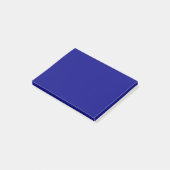 Marineblauw effen kleur | Klassiek | Elegant Post-it® Notes (Schuin)