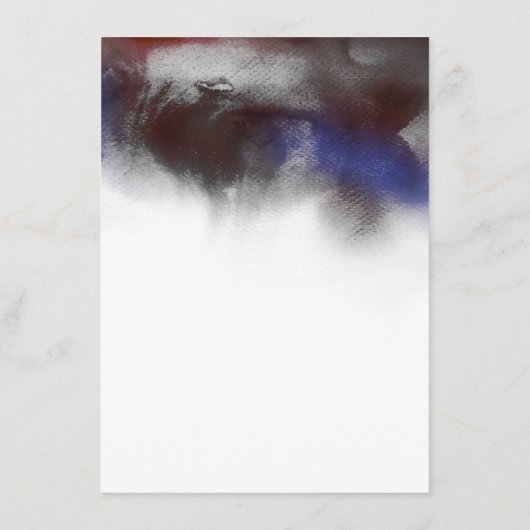 Marineblauw en Bourgondische bruiloft details Invo Informatiekaartje (Achterkant)