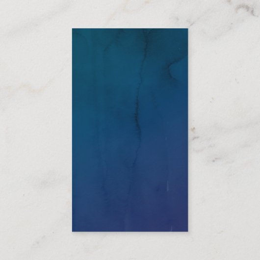 Marineblauw en Gouden Luier Raffle Ticket Informatiekaartje (Achterkant)