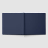 Marineblauw Gastenboek (Volledig)