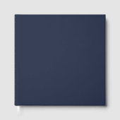 Marineblauw Gastenboek (Voorkant)