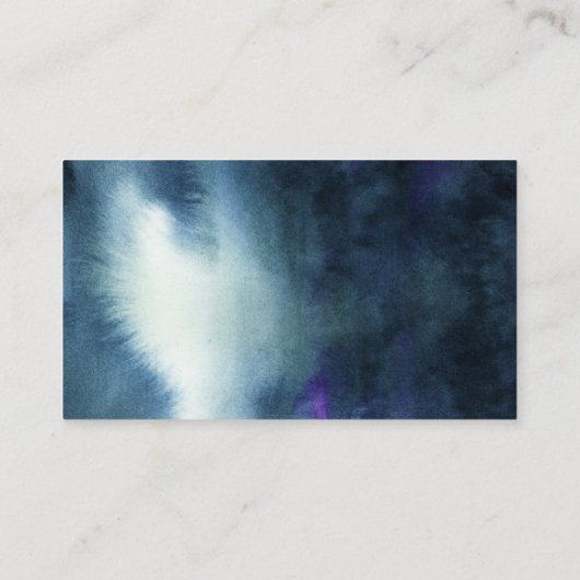 Marineblauw Goud Bruiloft Website Informatiekaartje (Achterkant)