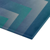 Marineblauw grijsgroen snijplank (Hoek)