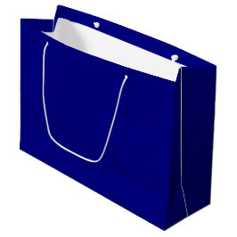 Marineblauw grote geschenkzak groot cadeauzakje