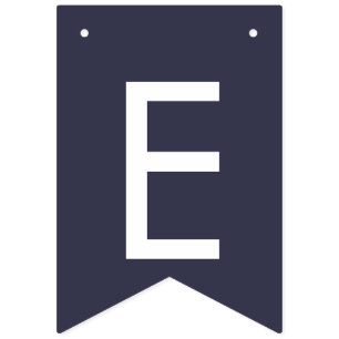 marineblauw Ivory Roos bruiloft BUNTING Vlaggetjes