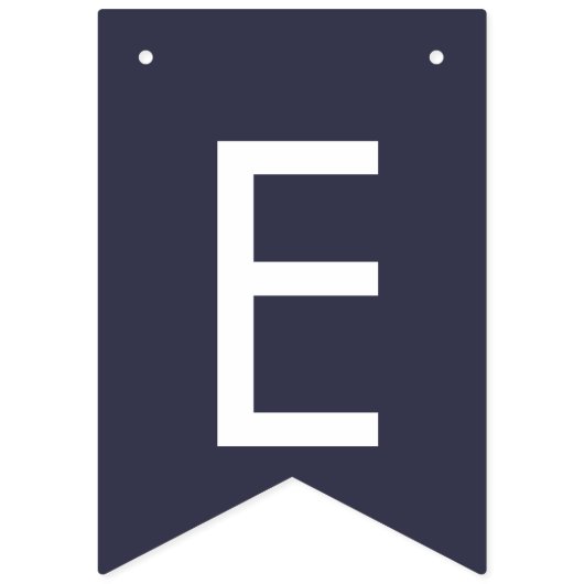 marineblauw Ivory Roos bruiloft BUNTING Vlaggetjes (Vijftiende vlag)