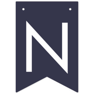 marineblauw Ivory Roos bruiloft BUNTING Vlaggetjes