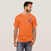marineblauw jack t-shirt (Voorkant volledig)
