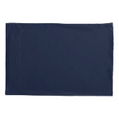 Marineblauw Kussensloop (Achterkant-Links)
