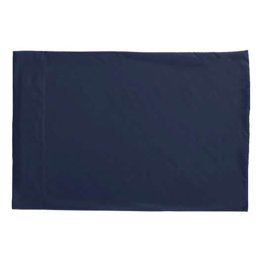 Marineblauw Kussensloop (Achterkant-Links)