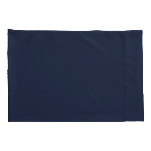 Marineblauw Kussensloop (Achterkant-Rechts)