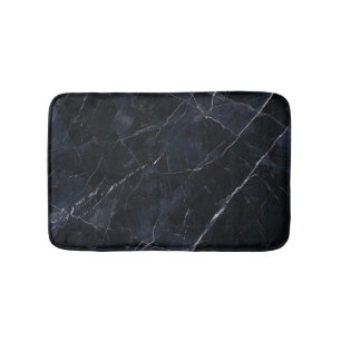 Marineblauw marmer: stenen textuur. badmat