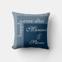 Marineblauw Moderne Script Trouw