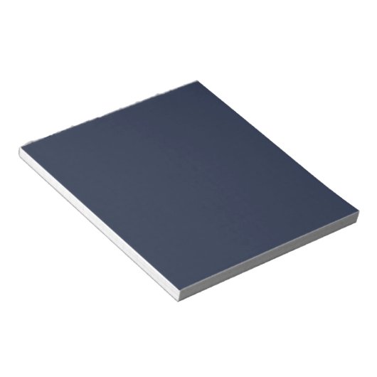 Marineblauw Notitieblok (Schuin)