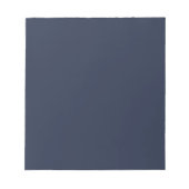 Marineblauw Notitieblok (Voorkant)