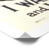 Marineblauw! Oom Sam noemt je Poster (Hoek)