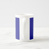 Marineblauw Porselein Kop (Achterkant)