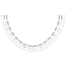 Marineblauw Race Auto Bunting Vlaggen Vlaggetjes