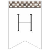 Marineblauw Race Auto Bunting Vlaggen Vlaggetjes (Tweede vlag)