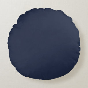 Marineblauw Rond Kussen