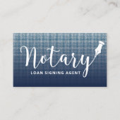 Marineblauw Silver Glitter Visitekaartje (Voorkant)