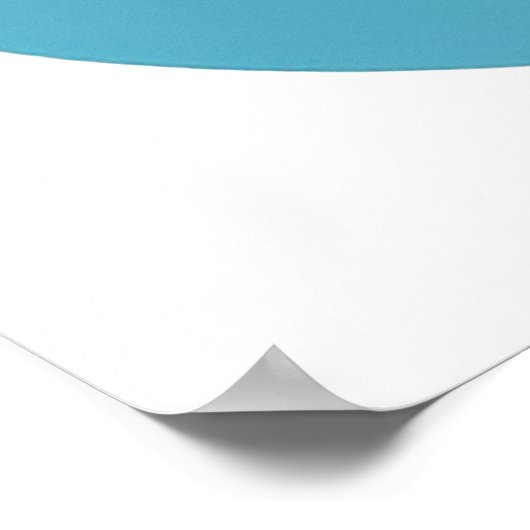 Marineblauw Sinaasappel Abstract Boho Illustratie  Poster (Hoek)