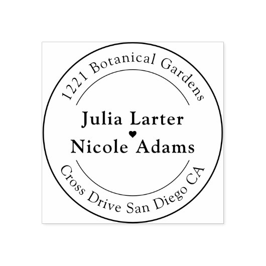 Marineblauw Sinaasappel Lente Tulp Bloemen Bruilof Rubberstempel (Afrduk)