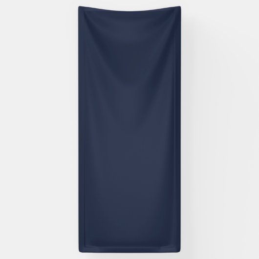 Marineblauw Spandoek (Verticaal)