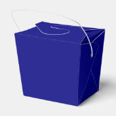 Marineblauw Take Out Favor Box Bedankdoosjes (Achterkant)