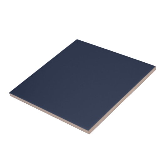 Marineblauw Tegeltje (Zijkant)