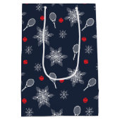 marineblauw 💙 tenniskerst  medium cadeauzakje (Achterkant)