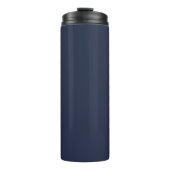 Marineblauw Thermosbeker (Voorkant)
