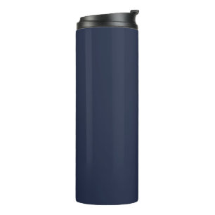 Marineblauw Thermosbeker