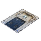 Marineblauw van de Parijse haven - Notitieboek (Linkerzijde)