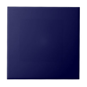Marineblauw vast lichaam tegeltje