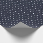 marineblauw verdampingspapier cadeaupapier (Hoek)