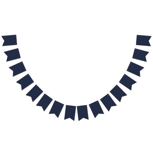 Marineblauw Vlaggetjes (Alle)