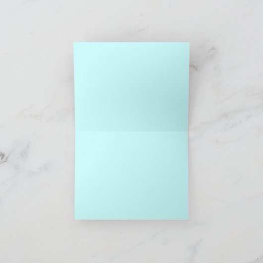 Marineblauw vliegtuig met rode hart bedankbrief bedankkaart (Binnen)