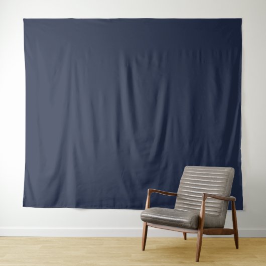 Marineblauw Wandkleed (In Situ (horizontaal))