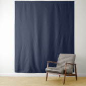 Marineblauw Wandkleed (In situ)