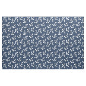 Marineblauwe Ankerstof Per Meter Stof (Fat Quarter)