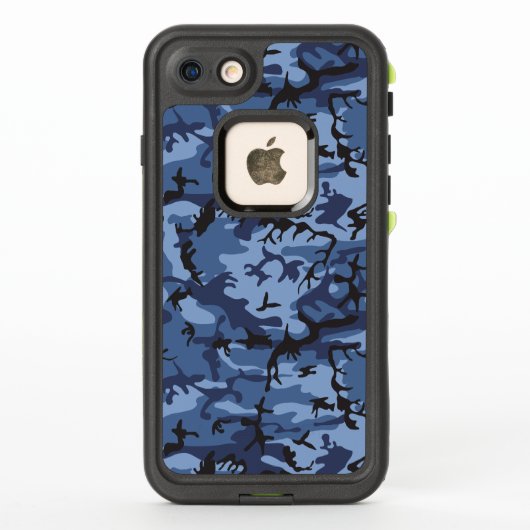 Marineblauwe Camouflage, Militair, Leger (Achterkant)