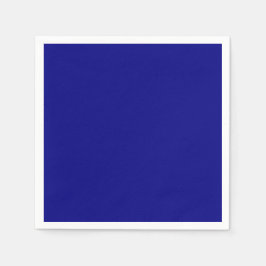 Marineblauwe Effen Kleur Servet