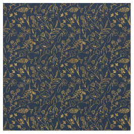 Marineblauwe Elegante Stof voor Naadloos Achtergro